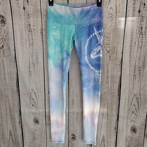 Fay with Love | Pastel Cosmic Tie-Dye Unicorn Leggings